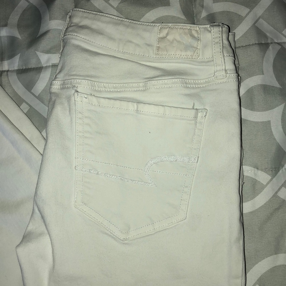 American Eagle white Skinny pants 🦅